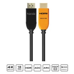 Optical HDMI cable