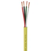 4 Core Speaker Cable 16AWG, 152M (K11502-152M-YL) - Kordz