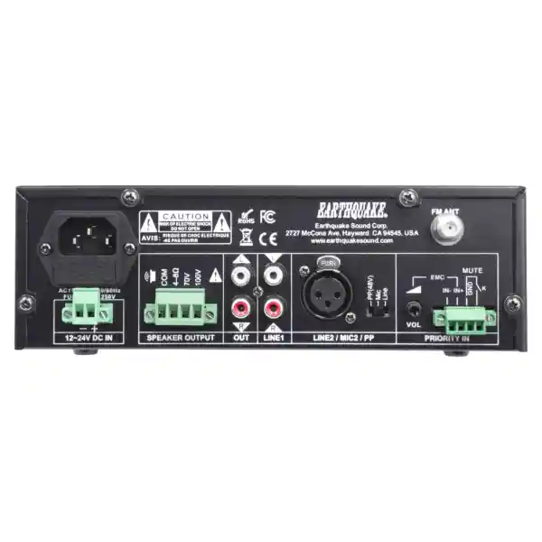 Earthquake Amplifier MXA-100BT