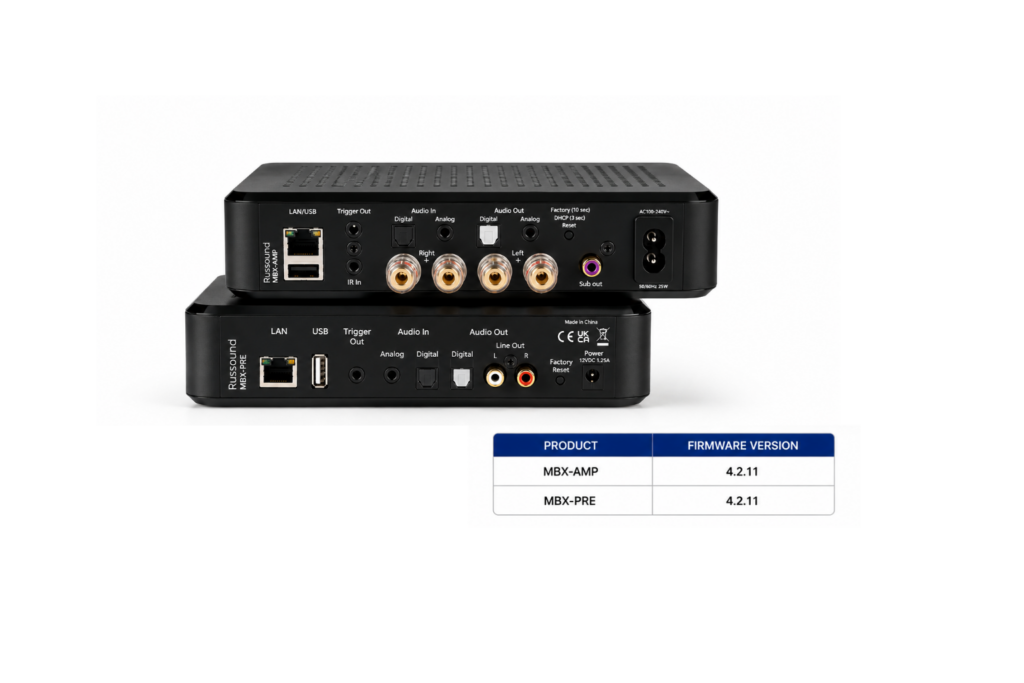 Russound New Firmware